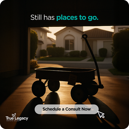 True Legacy Homes estate sale holiday campaign