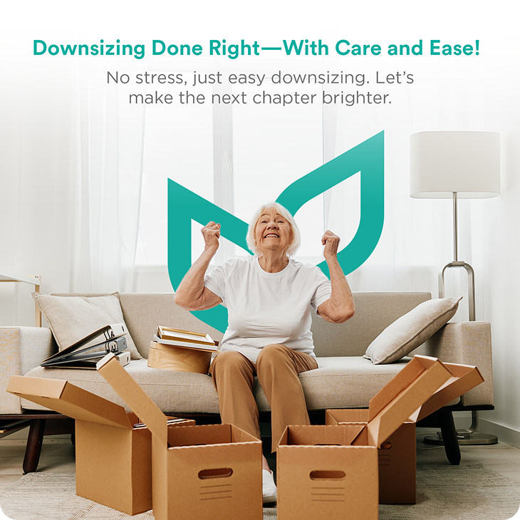 True Legacy Homes campaign showing a downsizing message